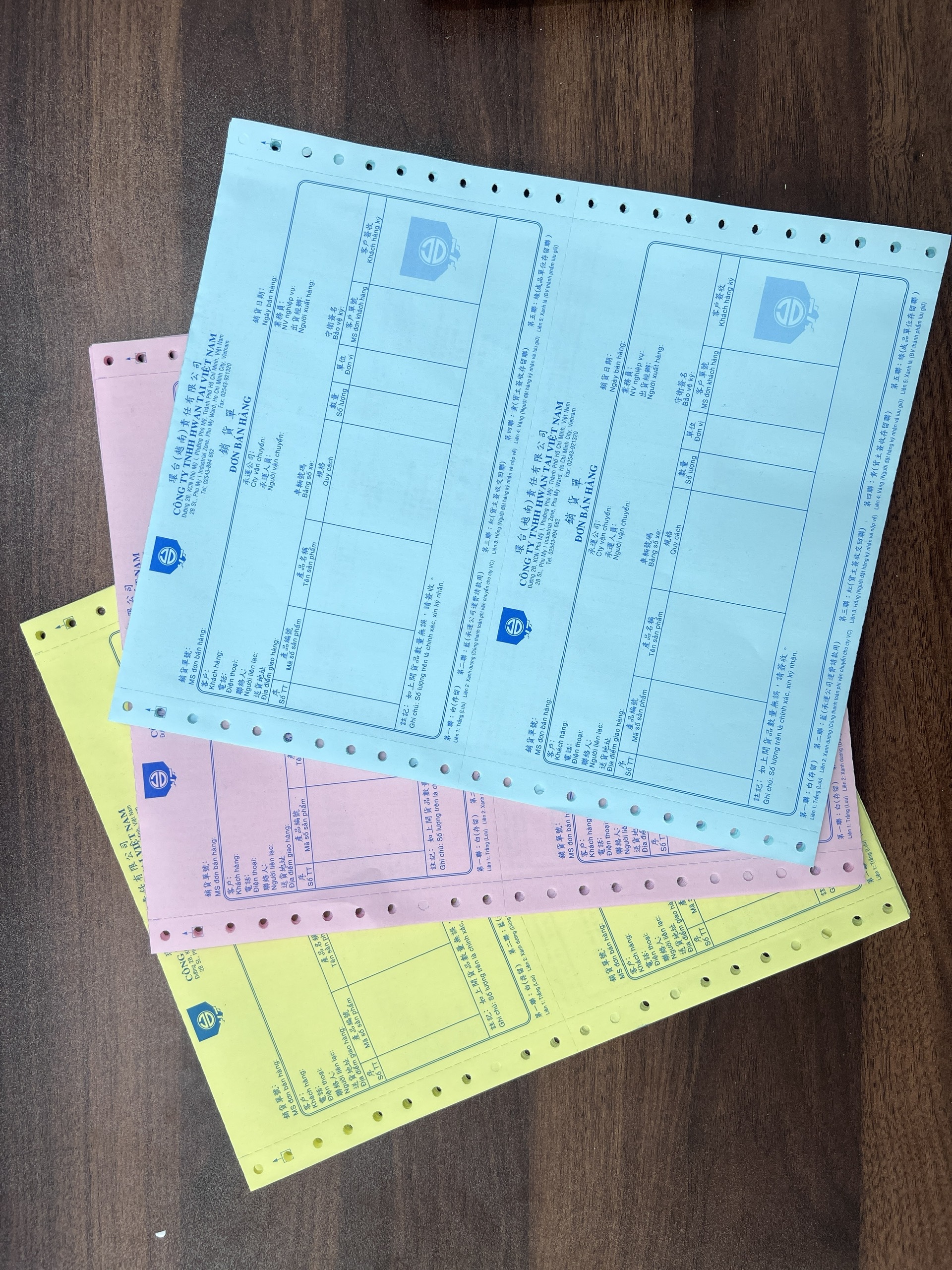 Biểu mẫu doanh nghiệp